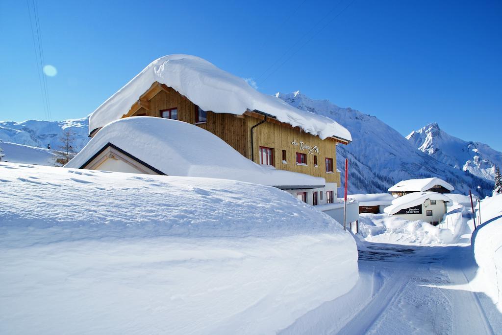 Apartamento Haus Rothorn Schröcken Exterior foto